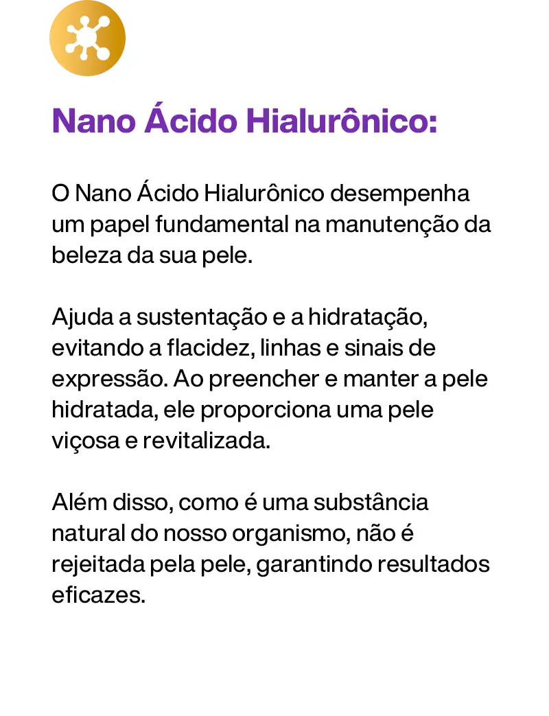 Nano Ácido Hialurônico